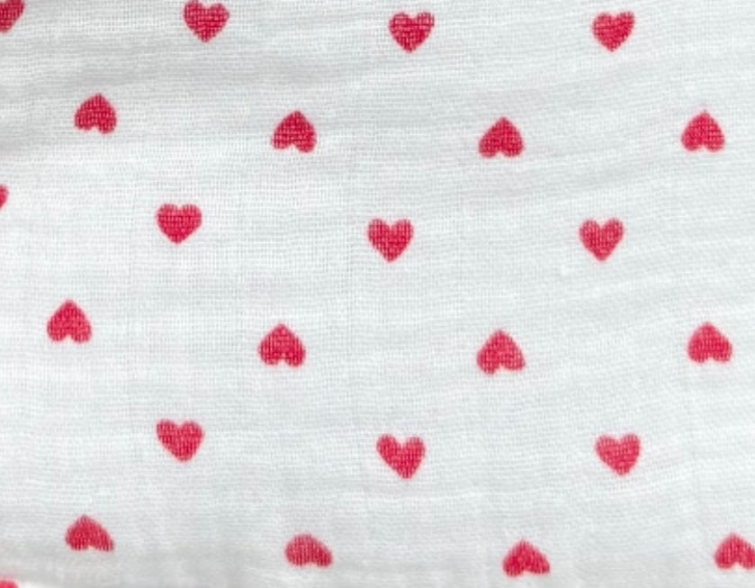 Trousse gaz de coton avec anse {Broderie}