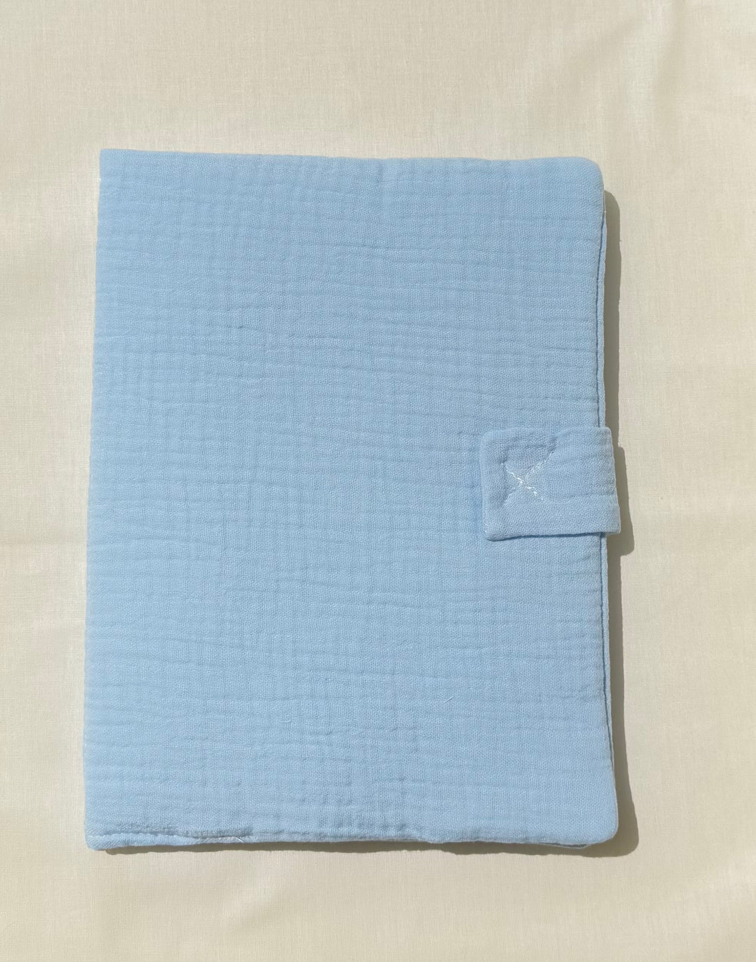 Protège carnet de santé gaz de coton {Broderie}