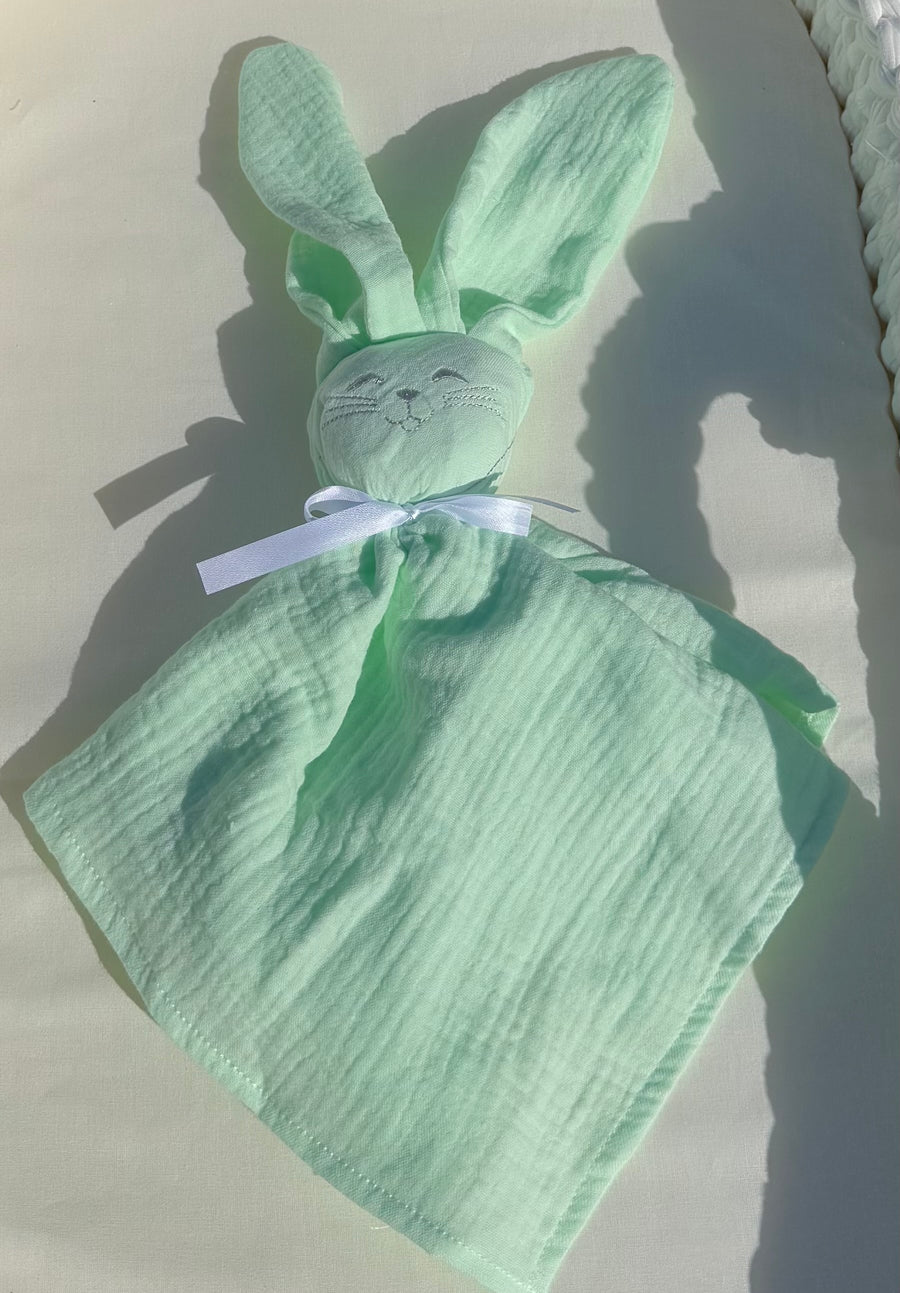 Doudou gaz de coton {Broderie}