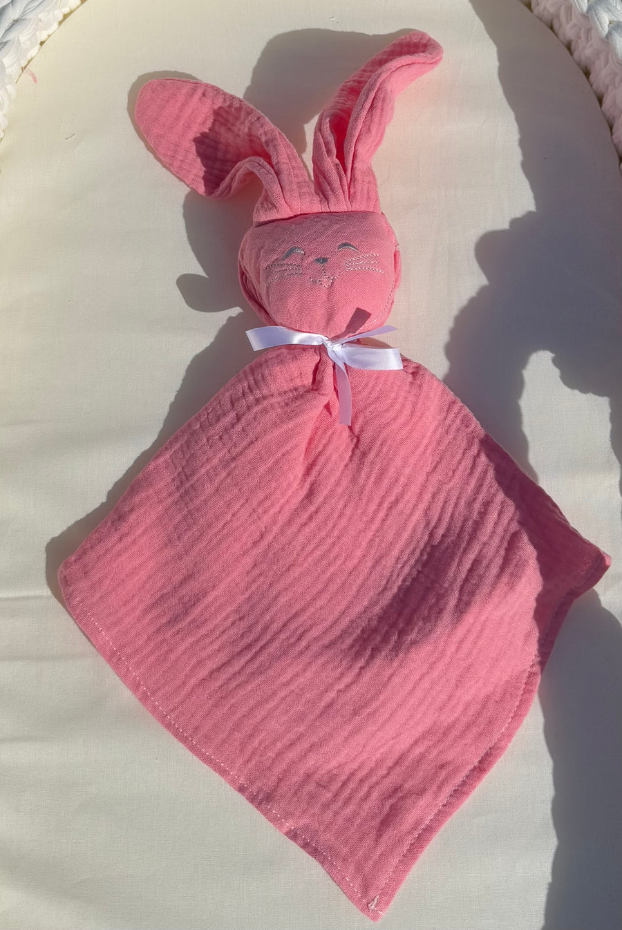 Doudou gaz de coton {Flocage}