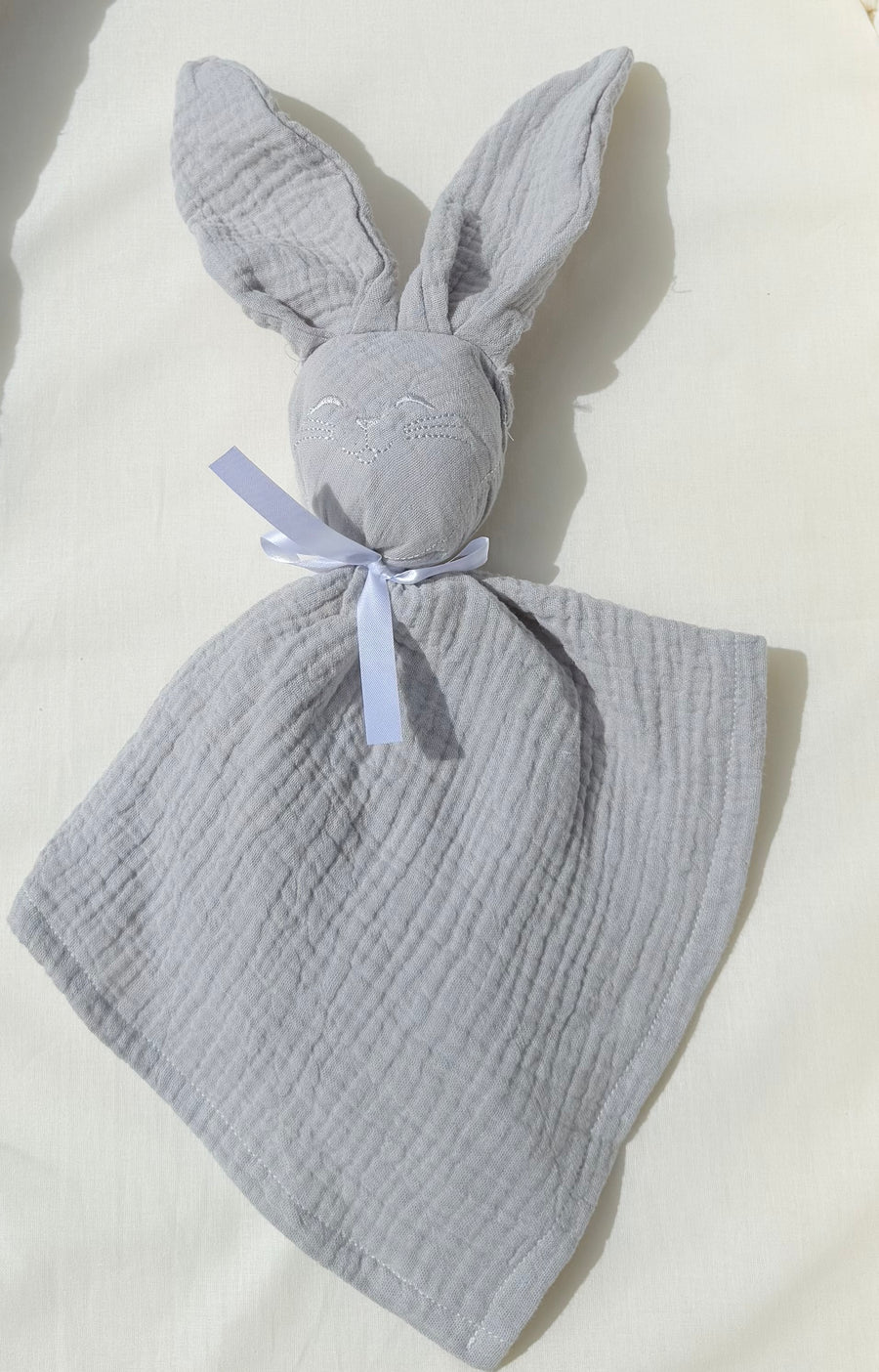 Doudou gaz de coton {Broderie}
