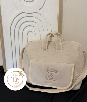 Sac à langer {Broderie}