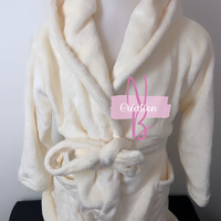 Peignoir polaire enfant {Flocage}