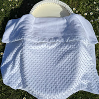 Plaid minky {Broderie}