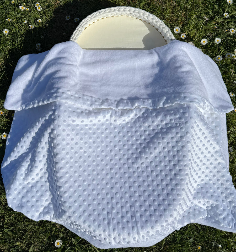 Plaid minky {Broderie}