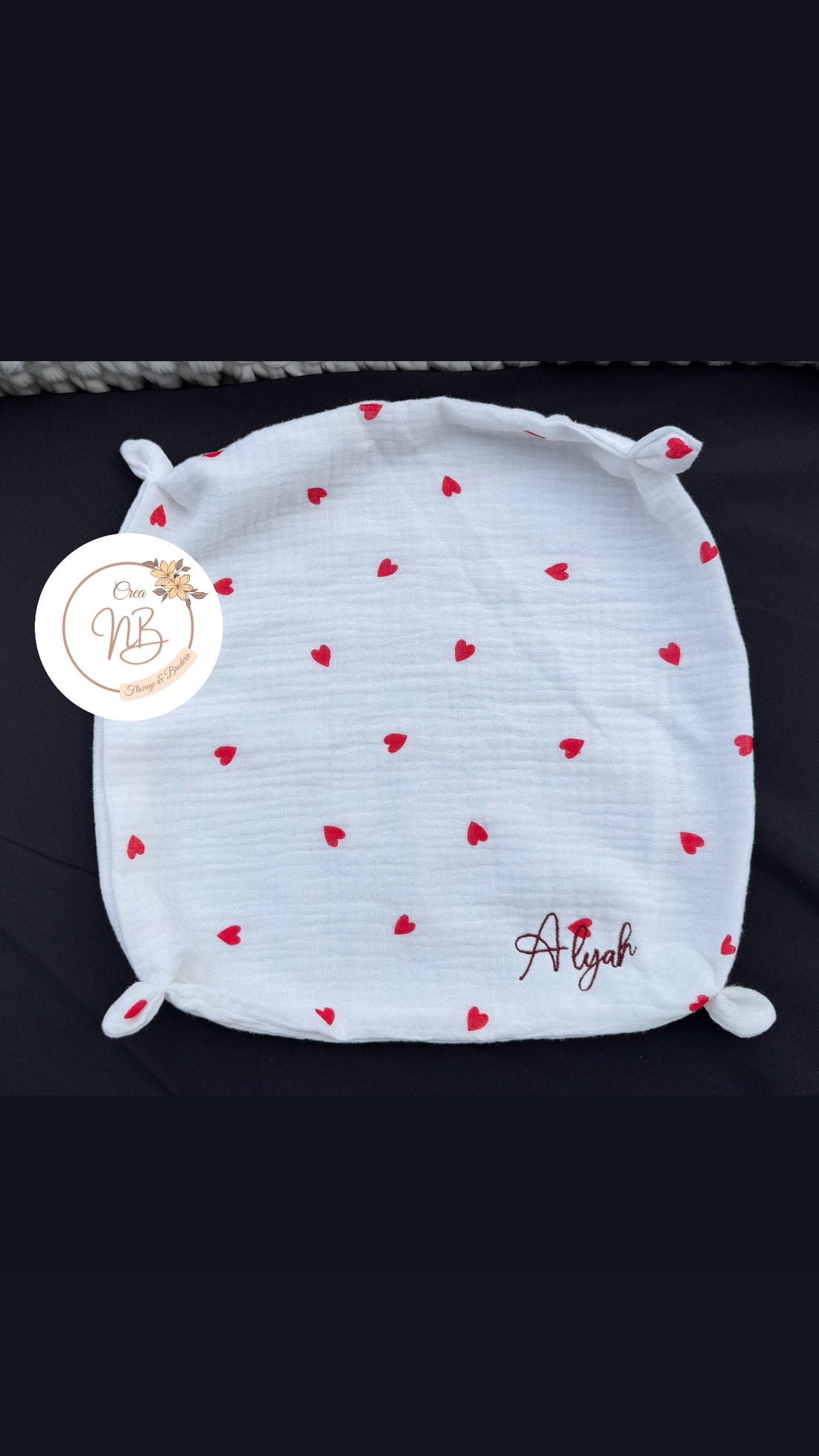Doudou lange collection gold {Broderie}