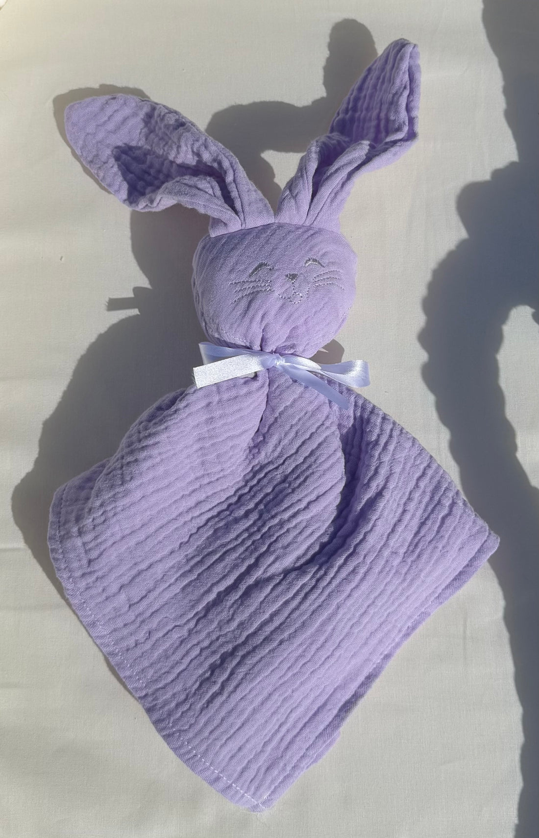 Doudou gaz de coton {Broderie}