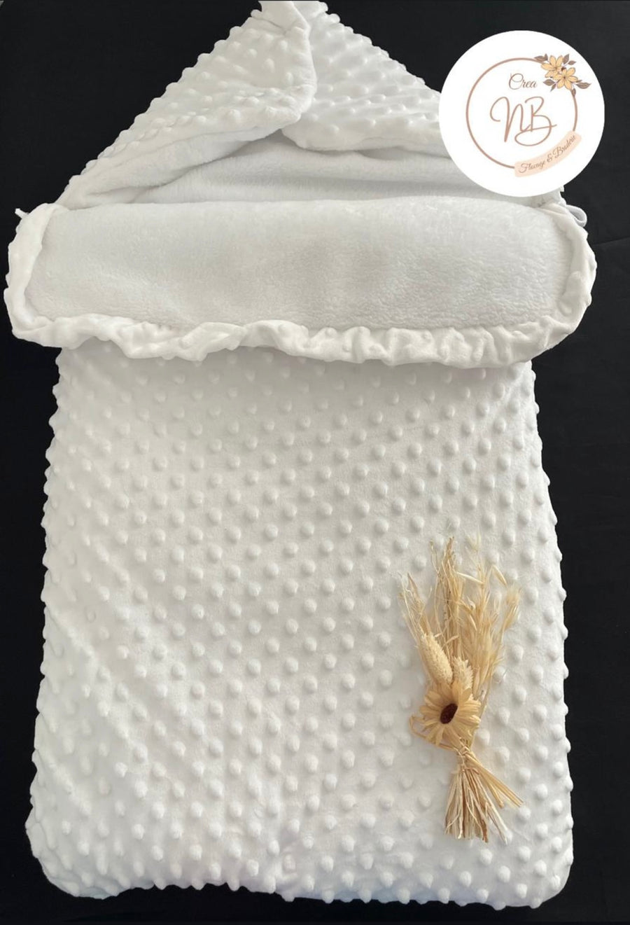 Nid d’ange minky {Broderie}