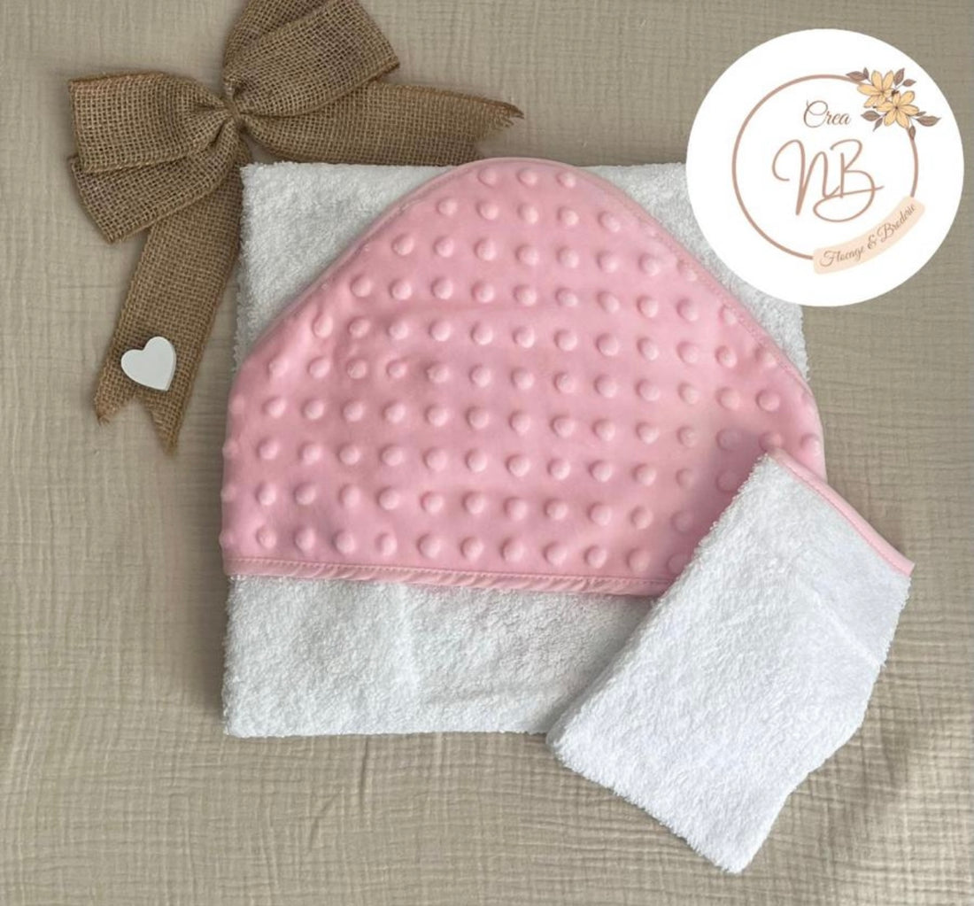 Cape de bain minky {Flocage}