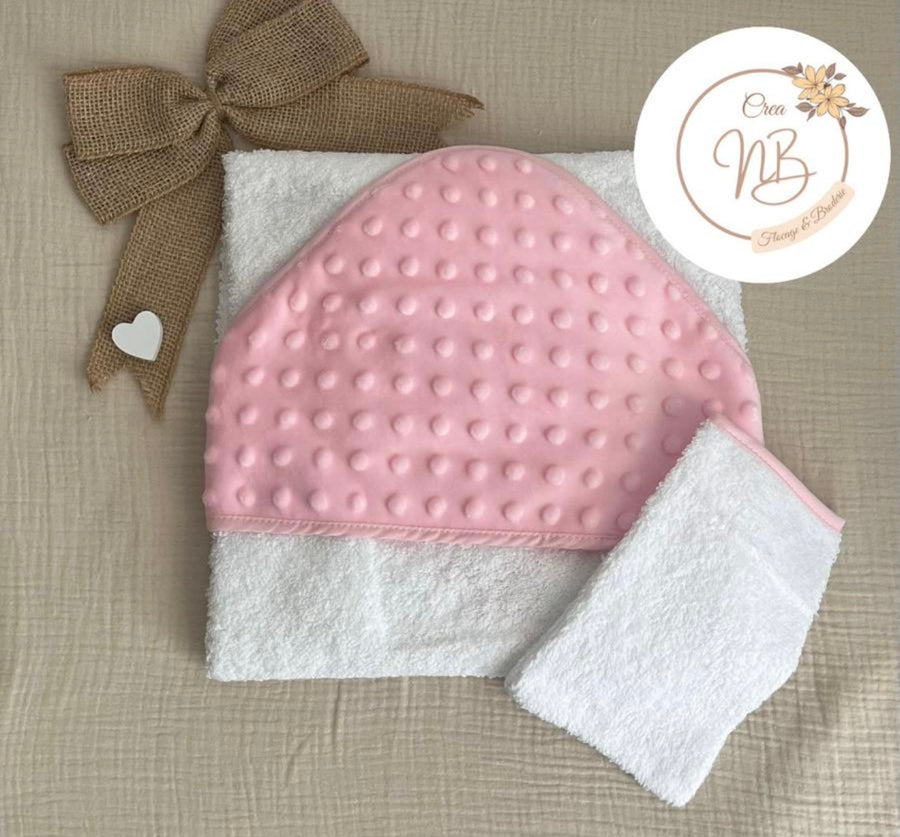Cape de bain minky {Flocage}