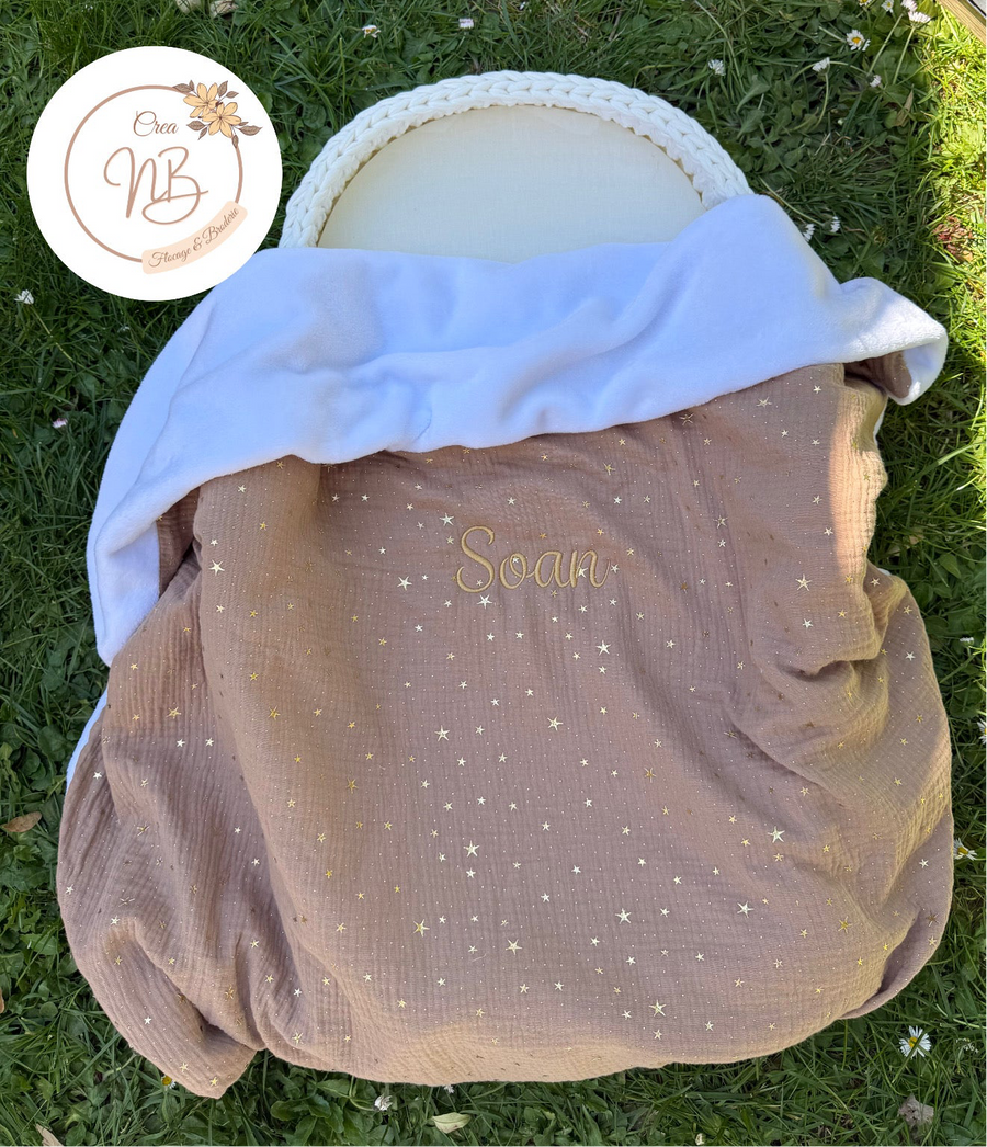 Plaid collection gold {Broderie}