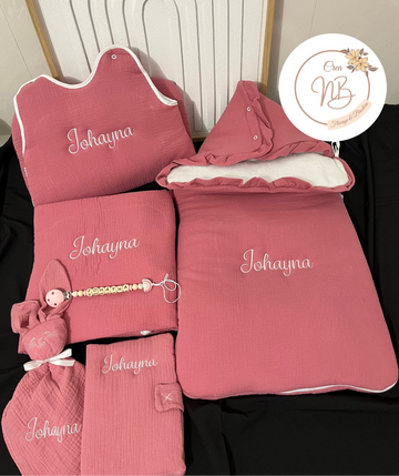 Coffret luxury gaz de coton {Broderie}