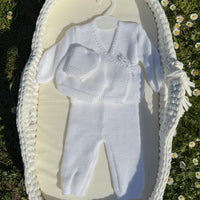 Ensemble en maille {Broderie}