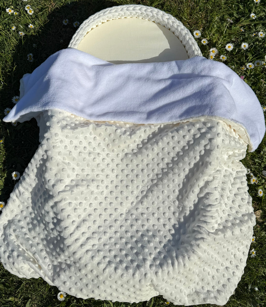 Plaid minky {Broderie}