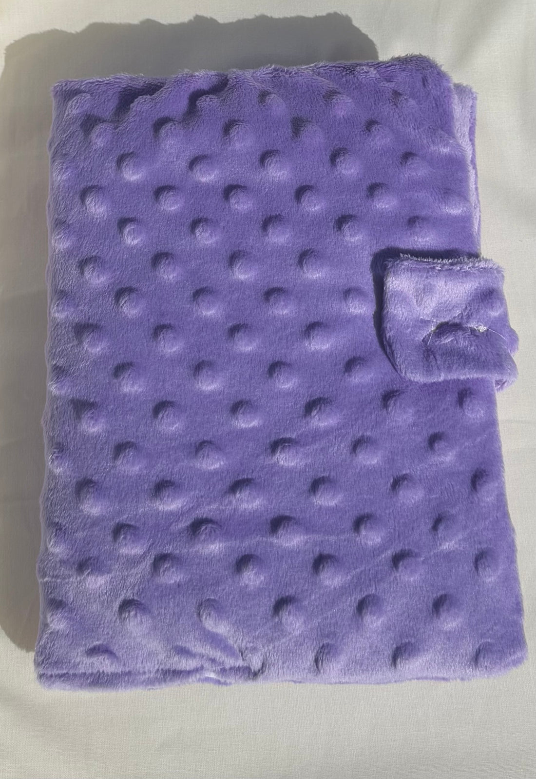 Protège carnet de santé minky {Broderie}