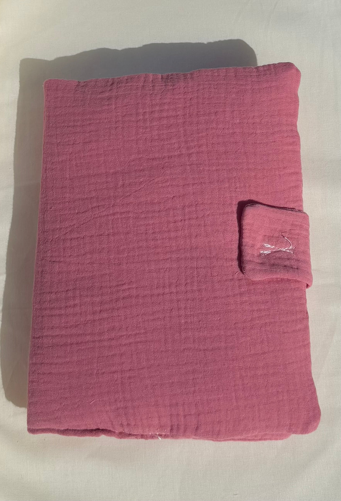 Protège carnet de santé gaz de coton {Broderie}