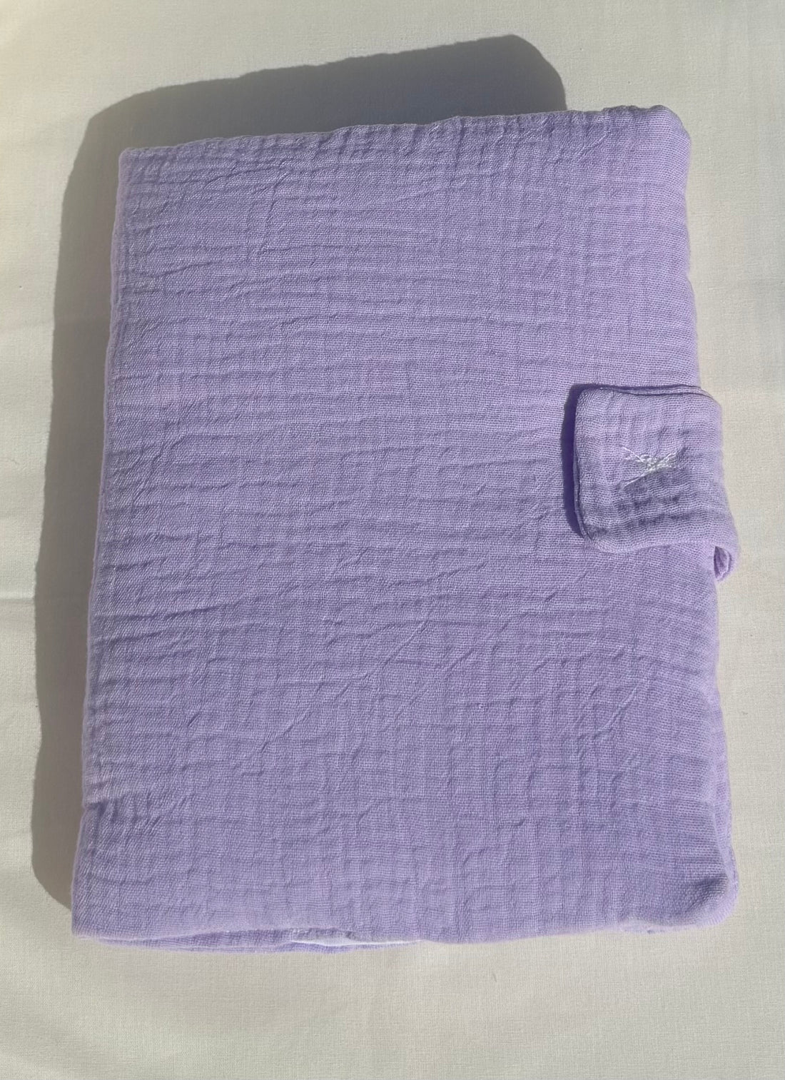 Protège carnet de santé gaz de coton {Broderie}