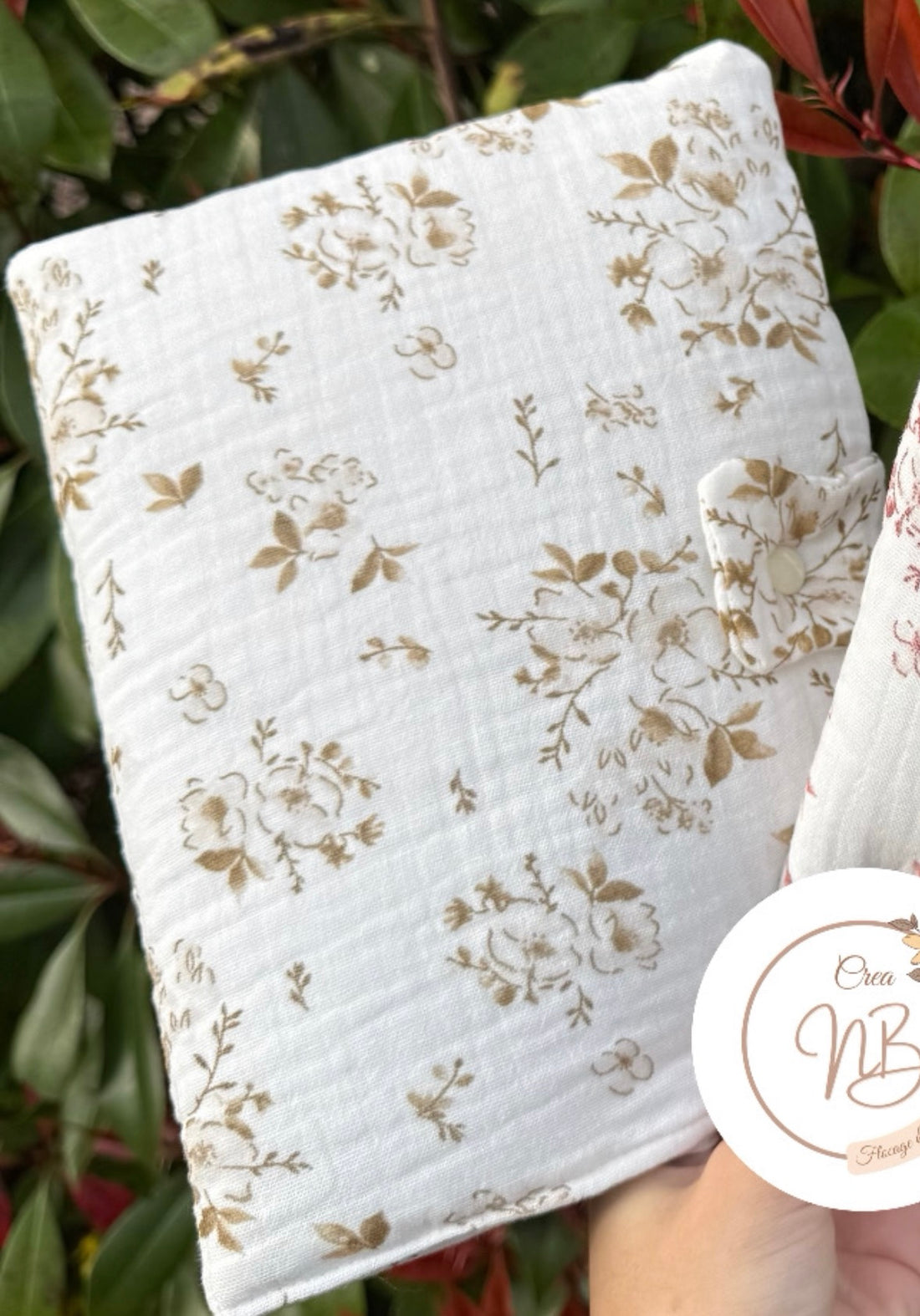 Protège carnet de santé gaz de coton