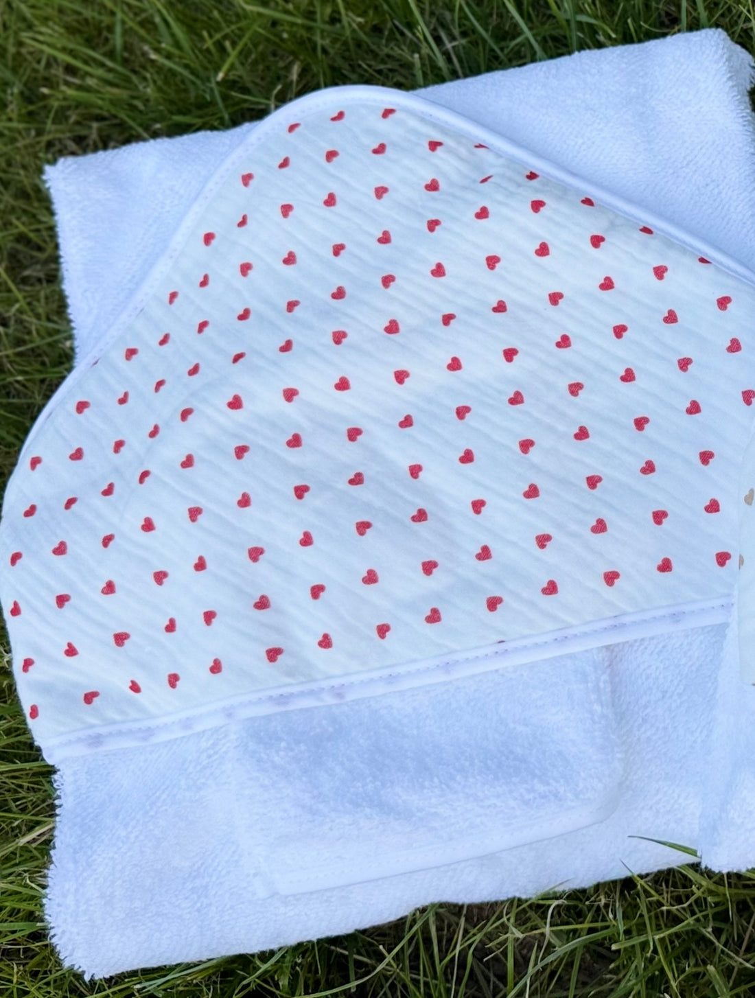 Cape de bain gaz de coton {Broderie}