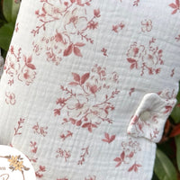 Protège carnet de santé gaz de coton