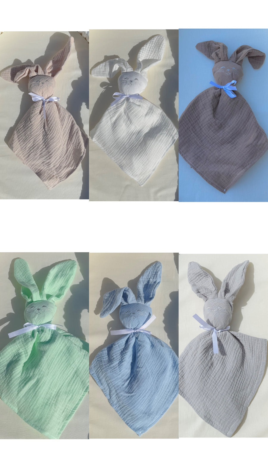 Doudou gaz de coton {Flocage}