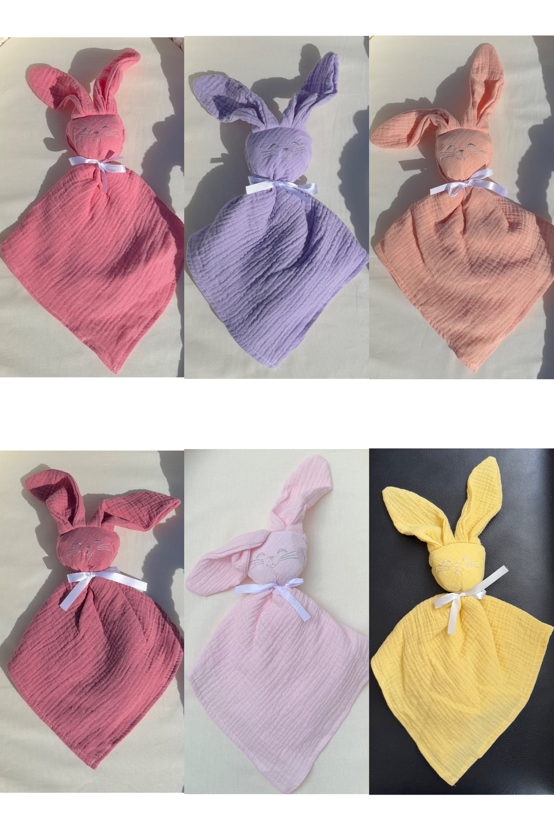 Doudou gaz de coton {Flocage}
