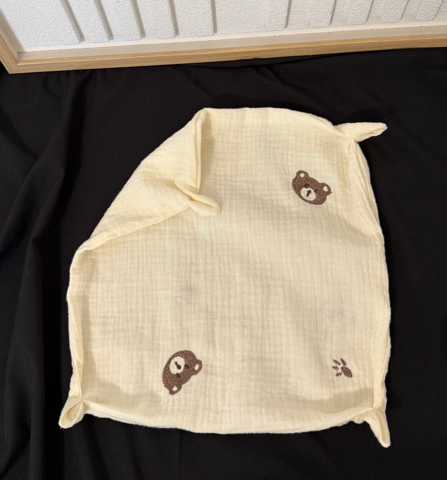 Doudou lange ours {Broderie}