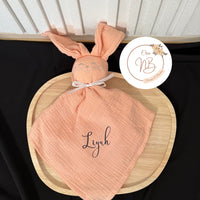 Doudou gaz de coton {Flocage}