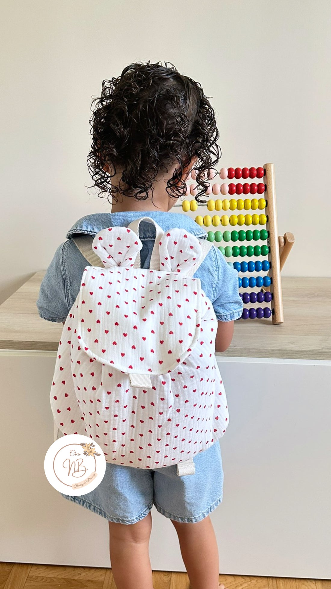 Sac à dos gaz de coton {Broderie}