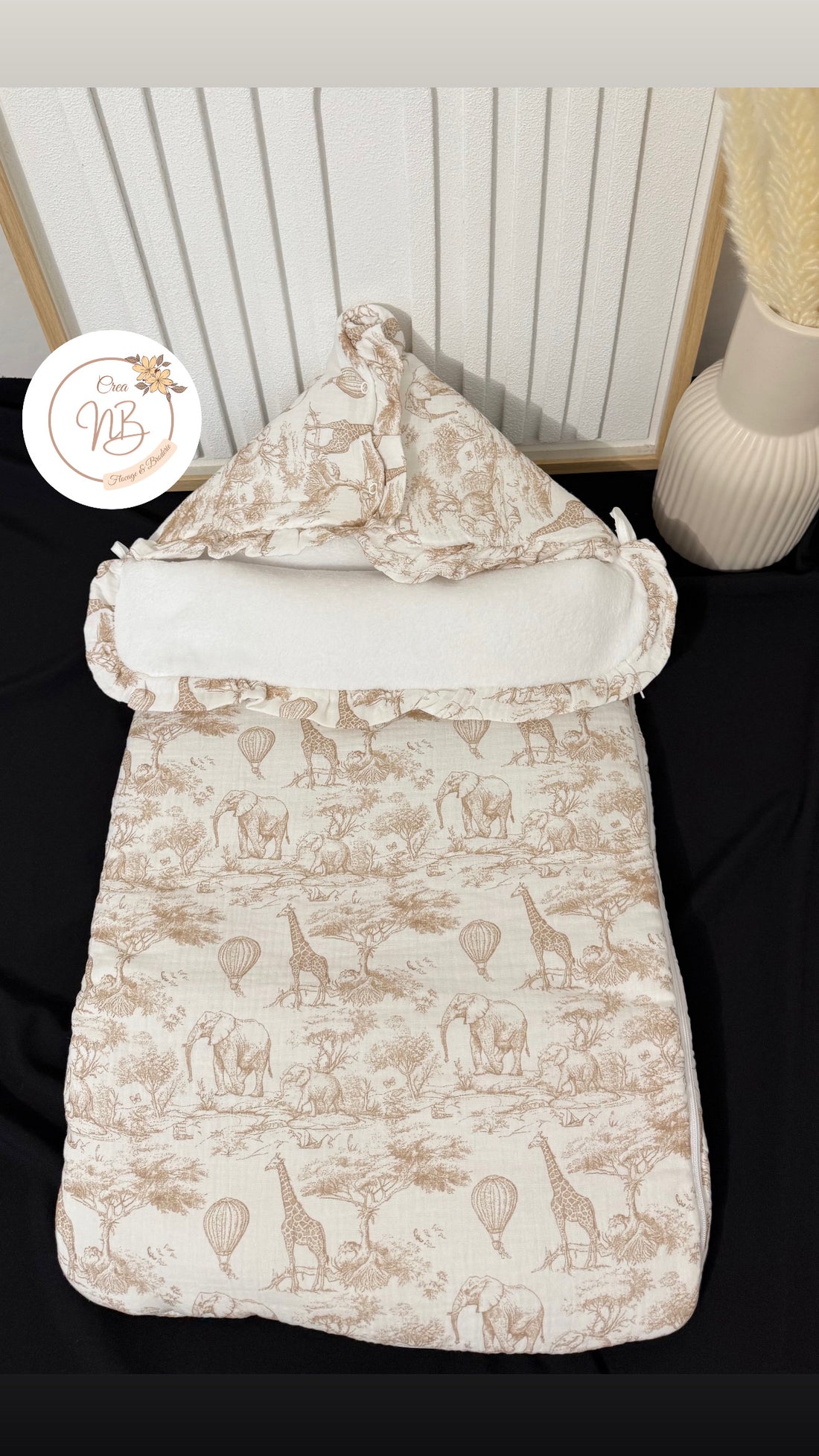 Nid d’ange gaz de coton