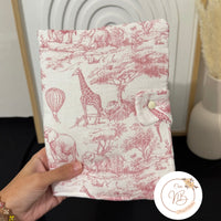 Protège carnet de santé gaz de coton